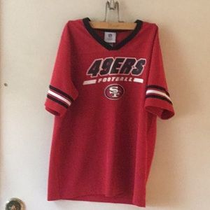 NFL football team apparel 49ers football shirt